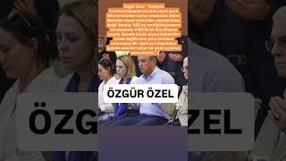 Özgür Özel Yaşayan Cumhurbaşkanımızdan siyasi parti liderlerimizden@Özgür Özel