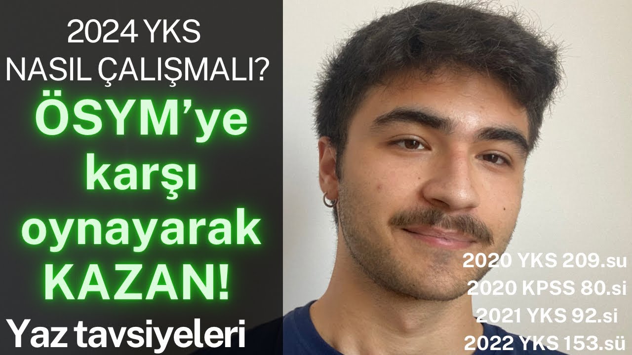 YAZIN NASIL ÇALIŞMALISIN? YKS SİSTEMİNİN HİLELERİ #yks2024