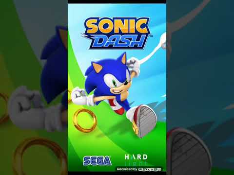 Sonic Dash oyunu oynadım