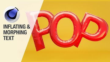 Inflating, Deflating and morphing with Cinema 4d Cloth Simulation