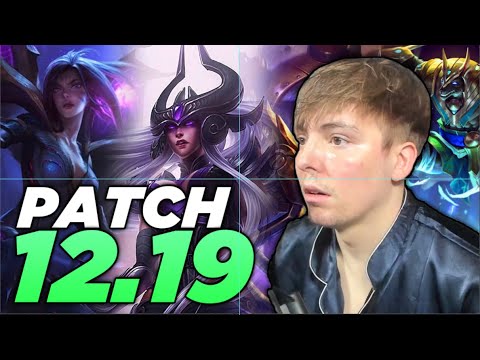 League of Legends Patch 12.19: Syndra Rework, Off-Meta Builds