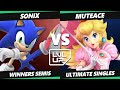 LVL UP EXPO 2024 TOP 8 - Sonix (Sonic) Vs. MuteAce (Peach) Smash Ultimate - SSBU