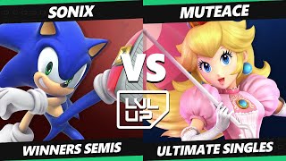 LVL UP EXPO 2024 TOP 8 - Sonix (Sonic) Vs. MuteAce (Peach) Smash Ultimate - SSBU