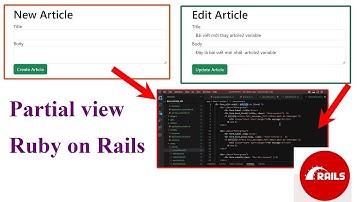 Sử dụng partial view trong ruby on rails | dandev