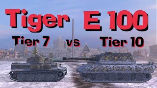WOT Blitz Can Tiger I Destroy an E 100