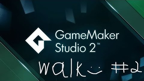 Game Maker Studio 2 Walk with animaton (Game Maker for novice)
