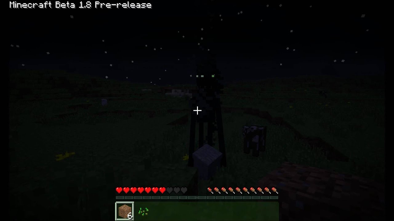 Minecraft - Scary enderman! - YouTube