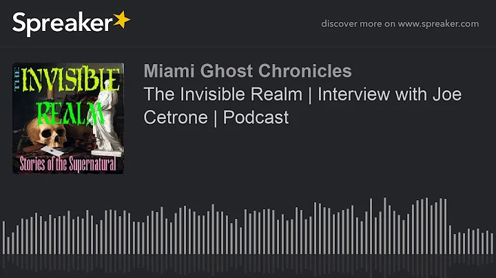 The Invisible Realm | Interview with Joe Cetrone |...