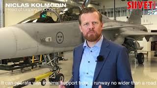 Saab JAS 39 Gripen Marketing: "It is very deployable"