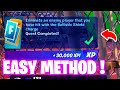 Eliminate an enemy player that you have hit with the Ballistic Shield charge Fortnite