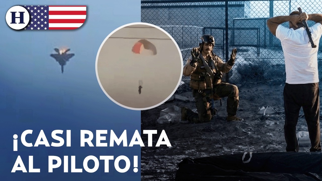 ¡Suplicó por su vida! Piloto de EU pide no ser atacado tras ser derribado por error en Kuwait
