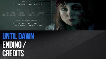 Until Dawn - Ending / Credits