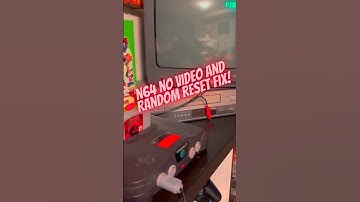 Fix N64 random resets and no video out! (Power issue)