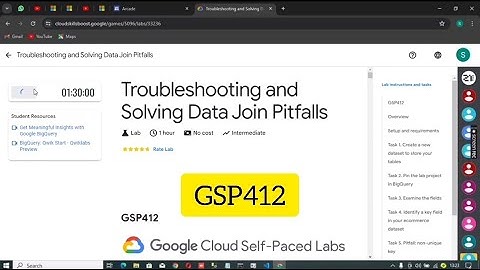 Troubleshooting and Solving Data Join Pitfalls GSP412 || The Arcade Certification Zone May 2024