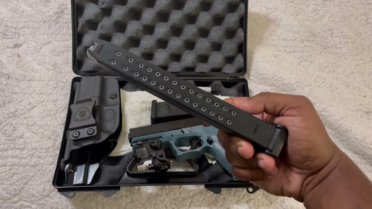 My first P80 G19 build (Range Footage at end)