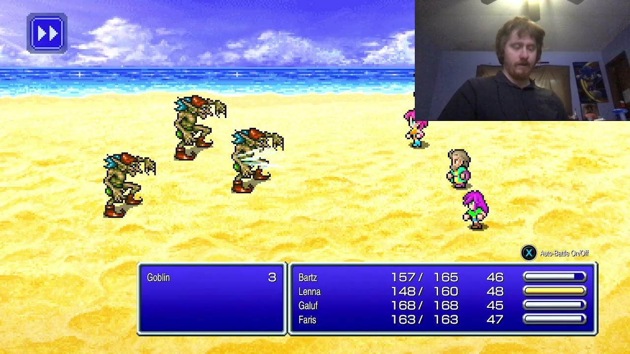 Final Fantasy 5 Pixel Remaster level 10 Grinding