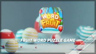 Fruit Word Puzzle Game screenshot 1