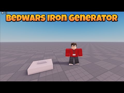 How to Create a Bedwars Iron Generator in Roblox! 