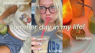 an average summer day in my life! shopping, makeup routine, being productive, etc