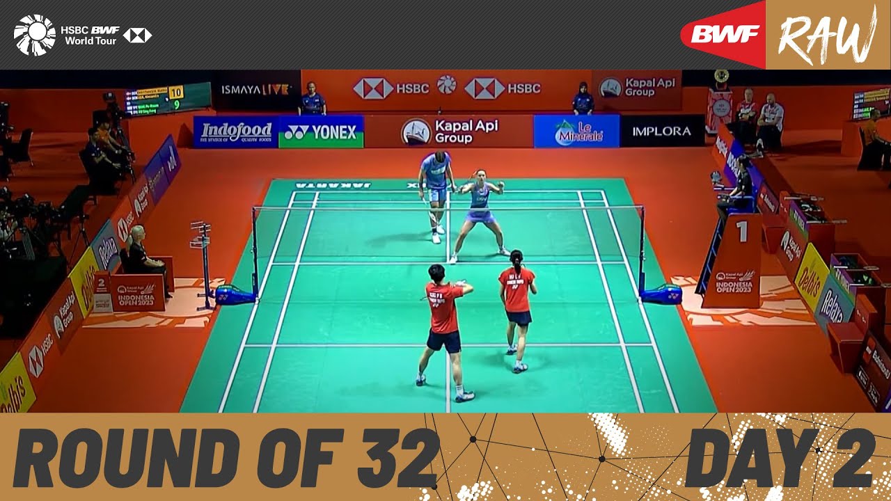 KAPAL API GROUP Indonesia Open 2023 Day 2 Court 1 Round of 32