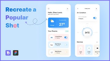 Recreate a Dribbble shot! | Design with me