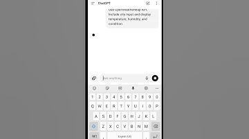This ChatGPT + Python Prompt Builds a Weather App in 30 Seconds! #codezen #ai #python