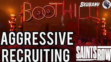 Aggressive Recruiting  | Saints Row |  Gameplay Walkthrough 4K |  ( No Commentary )