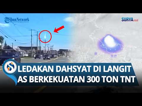 THE SKY IS TENDER! A sudden, powerful explosion with the force of 300 tons of TNT triggered an ea...