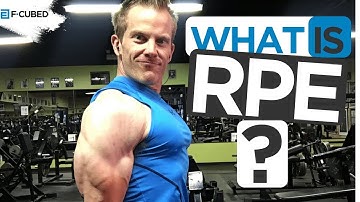 What is RPE? Rate of Perceived Exertion Scale