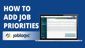 How-To Guide | How to Add Job Priorities | Joblogic®