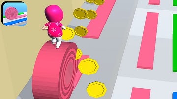 LAYERS ROLL - Gameplay Levels 9-10 Android, iOS Game