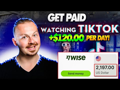 Get Paid Watching TikTok Videos! (+$24.00 Per Video!) | How To Make Money Online 2023