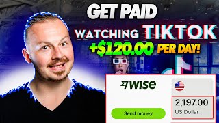 Get Paid Watching TikTok Videos! (+$24.00 Per Video!) | How To Make Money Online 2023