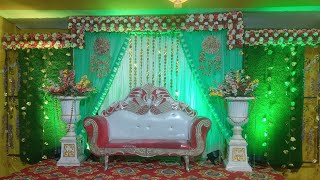 jaymala steg decoration kese kre,4by16 ka steg kese bnay,how to event steg  decoration