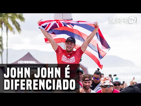 John John é diferenciado; João Chianca e Michael Rodrigues entram na elite do surfe #WSL #Haleiwa