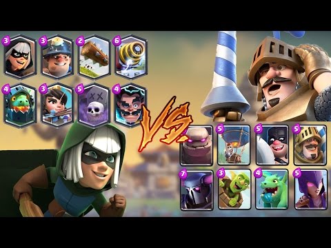 Legendaries Vs Epic | Clash Royale Challenge