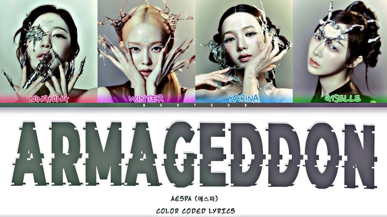 AESPA (에스파) ARMAGEDDON LYRICS | COLOR CODED LYRICS (HAN/ROM/ENG) - YouTube