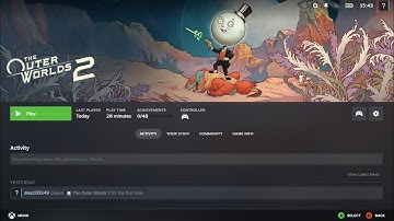 The Outer Worlds 2: Fix Controller Not Working On PC