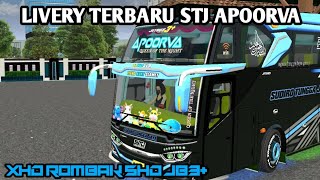 Livery Terbaru Stj Apoorva Xhd Rombak Shd Jb3 Ori Keren