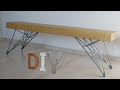 DIY Стальные ножки для  стола | Как сварить ножки в стиле шпильки для деревянного стола.