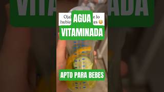 🍼AGUA VITAMINADA APTA PARA BEBES #recetasbebe #healthy #fitness #aguasorizada #aguaviva
