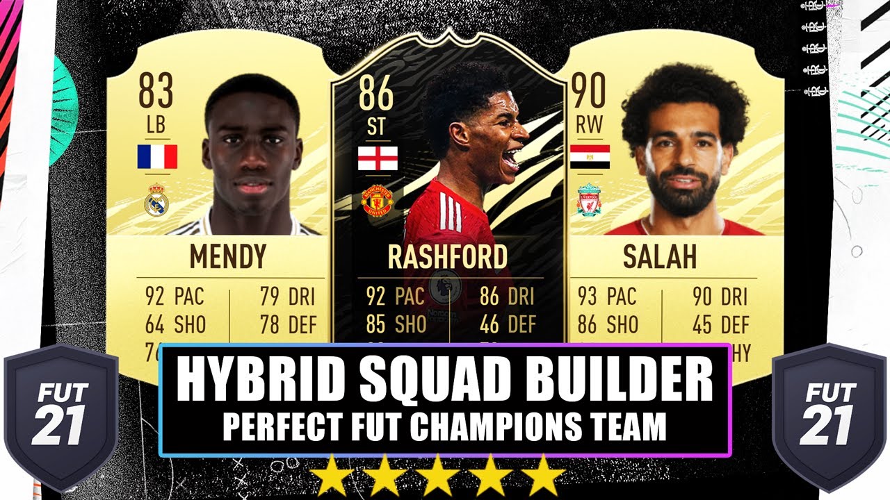 BROKEN CARD!! THE ULTIMATE HYBRID SQUAD BUILDER!! *WEEKEND LEAGUE SPECIAL* - FIFA 21 ULTIMATE TEAM