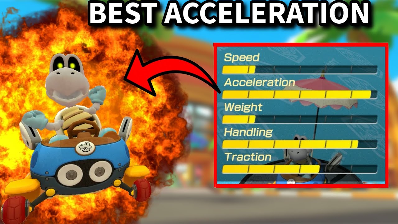 How GOOD Is The BEST ACCELERATION KART In Mario Kart 8 Deluxe YouTube How GOOD Is The BEST ACCELERATION KART In Mario Kart 8 Deluxe YouTube
