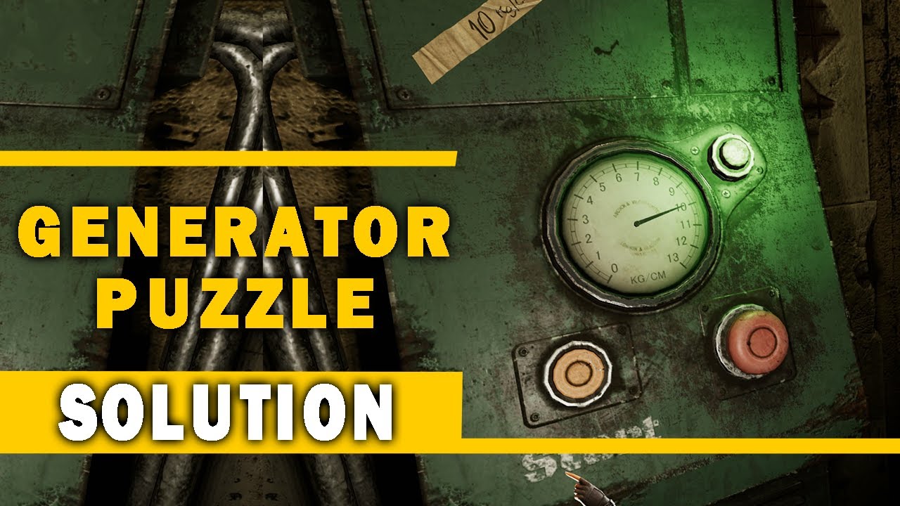 TORMENTED SOULS How to Start the Generator (Generator Puzzle Solution