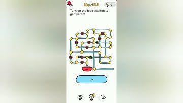 Brain Out Level 131 turn on the least switch to get water
