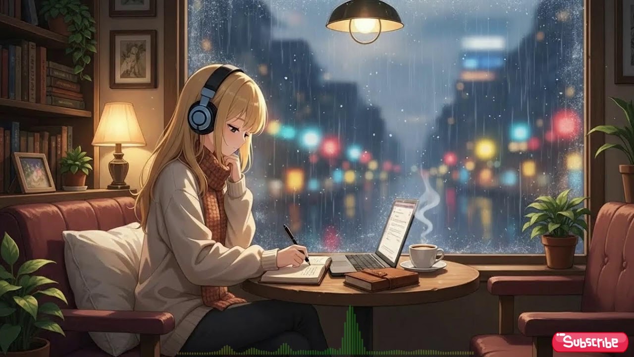 Late Night Coffee Shop ☕ Jazz Lofi for Deep Work & Study (24/7 Live)