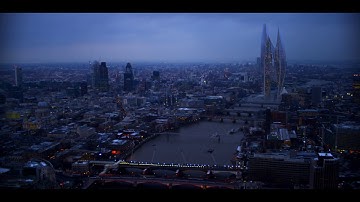 London Aerial Videomontage - Architectural 3D Animation
