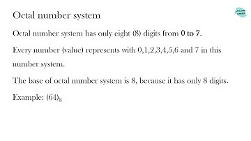 DATA REPRESENTATION #Lesson10 #Computer #Decimal #Binary #Octal #Hexadecimal #NumbeSystem