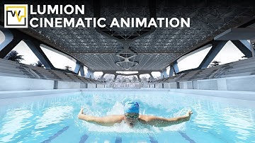 LUMION 9 CINEMATIC ANIMATION - SWIMMING TRAINING CENTER by WIL VIZ