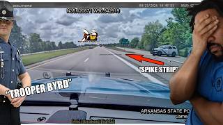 Trooper Byrd does NOT F***ING PLAY | Charger Scatpack 392 runs from ASP at 140MPH & gets SPIKED!